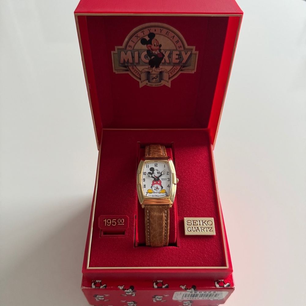 Seiko Disney 60th Anniversary Mickey Mouse watch